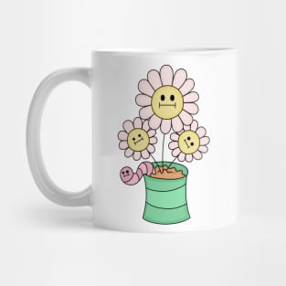 Flowers With Faces Mug